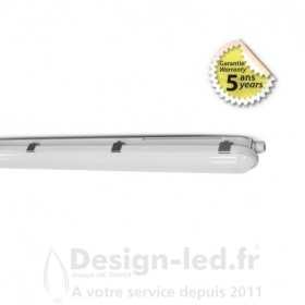Boitier Etanche LED Intégrées traversant 4000K 30W 3900 lm IP65 1200 x 85 mm GARANTIE 5 ANS, miidex 75810