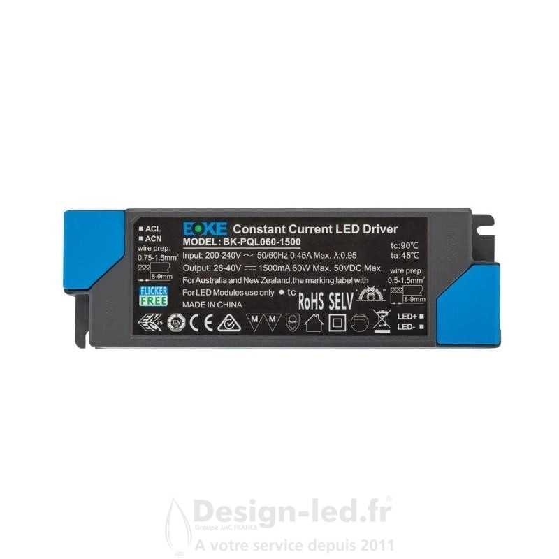 https://design-led.fr/ Driver BOKE 200-240V Sortie 28-42V DC 1500mA 60W 28,90 € 28,90 € C165713