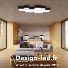 https://design-led.fr/ Plafonnier HORUS 55 noir E27 139,70 € 139,70 €