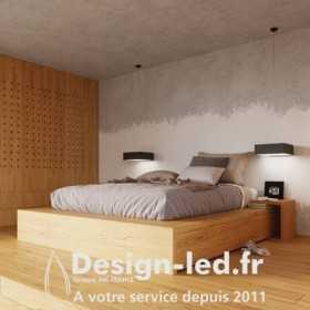 https://design-led.fr/ Plafonnier HORUS 55 noir E27 139,70 € 139,70 €