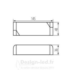 https://design-led.fr/ Alimentation LED POWELED 12V 1-30W 2.5A, kanlux 26810 19,40 € 19,40 €