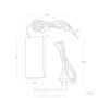 Transformateur 12V DC 36W 3A avec Prise, dla P167C0 8,00 €