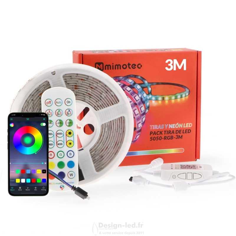https://design-led.fr/ ruban led RGB 12V DC SMD5050 30 leds 3m 18,00 € 18,00 € LM2402