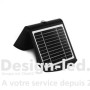 Applique murale LED solaire 4W 4000K détecteur & crépusculaire noir, miidex 70475 Miidex Lighting 59,80 € Éclairage LED solaire