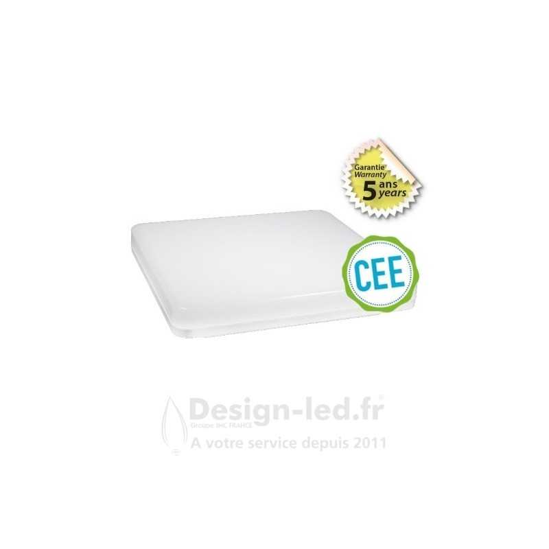 https://design-led.fr/ Plafonnier LED Saillie 280 X 280 mm 18w 4000k Détecteur RF 90,00 € 63,00 € -30%
