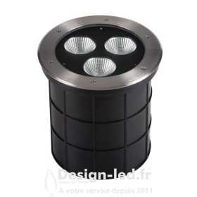 https://design-led.fr/ Spot LED Encastrable Sol Rond TURRO LED 3X15W 4000k IP67, kanlux 18983 208,10 € 208,10 €