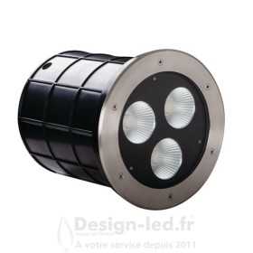 https://design-led.fr/ Spot LED Encastrable Sol Rond TURRO LED 3X15W 4000k IP67, kanlux 18983 208,10 € 208,10 €