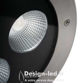 https://design-led.fr/ Spot LED Encastrable Sol Rond TURRO LED 3X15W 4000k IP67, kanlux 18983 208,10 € 208,10 €