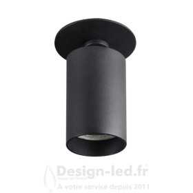Plafonnier pour éclairage d'accentuation CHIRO GU10 noir