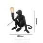 Lampe design singe en résine - E27, L4032-MS 84,30 €