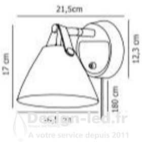 https://design-led.fr/ Strap 15 Applique murale Blanc GU10 129,95 € 129,95 € 84291001