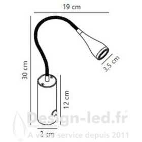 https://design-led.fr/ Mento applique Blanc 3W 3000K 68,90 € 68,90 € 75531001