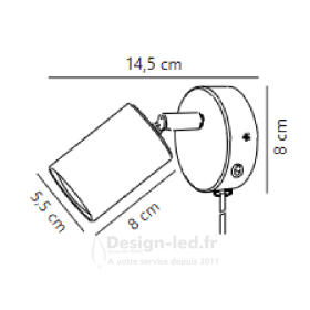 https://design-led.fr/ Explore Applique murale Blanc GU10 34,40 € 34,40 € 2113251001