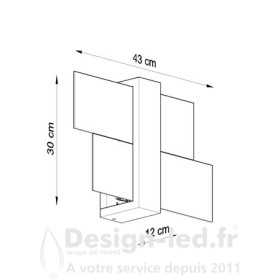 https://design-led.fr/ Applique FENIKS 1 wengé E27 62,40 € 62,40 € SL.0075