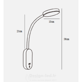 https://design-led.fr/ Mason applique Blanc 5W 3000K 76,90 € 76,90 € 47131001