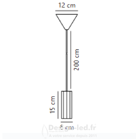 https://design-led.fr/ Alanis Suspension Noir 1xGU10 39,90 € 39,90 € 2213413003
