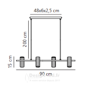 https://design-led.fr/ Alanis Suspension Noir 3xGU10 119,90 € 119,90 € 2213423003