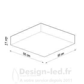 https://design-led.fr/ Plafonnier HORUS 55 noir E27 139,70 € 139,70 €