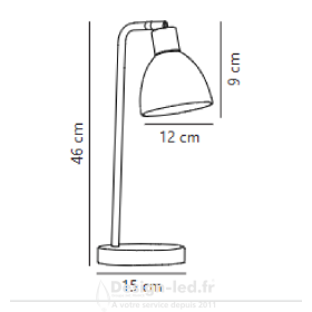 https://design-led.fr/ Ray Lampe de table Noir E14 44,00 € 44,00 € 63201003