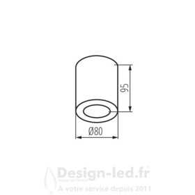 https://design-led.fr/ Plafonnier pour éclairage d'accentuation SANI-B noir 1xGU10 IP44 24,00 € 24,00 € 29240