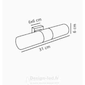 https://design-led.fr/ Applique Tangens Double Chromé 2xE14 54,00 € 54,00 € 17141029