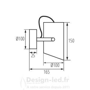 https://design-led.fr/ Luminaire mural et plafonnier LARATA 1xE27 Blanc 28,60 € 28,60 €