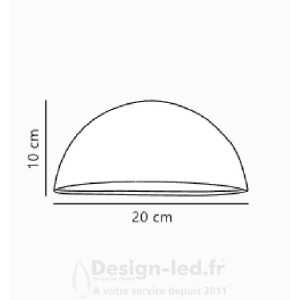 https://design-led.fr/ Scorpius 20 Applique murale Blanc E14 IP33 38,30 € 38,30 € 21651001