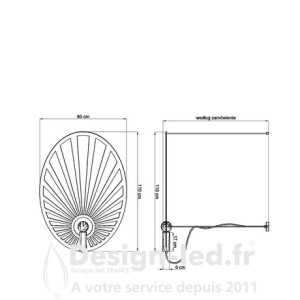 https://design-led.fr/ Lampe pendante LEHDET Blanc 1xE27 597,00 € 597,00 €