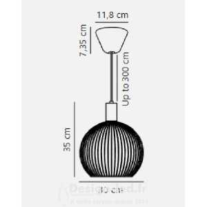 https://design-led.fr/ Aver 30 Suspension Noir E27 149,00 € 149,00 €