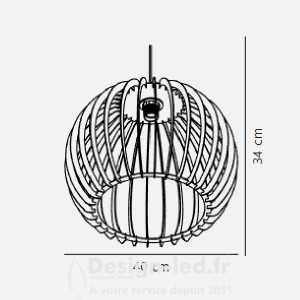https://design-led.fr/ Chino 40 Suspension Naturelle 1xE27 79,00 € 79,00 € 84843014