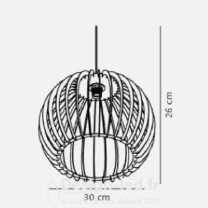https://design-led.fr/ Chino 30 Suspension E27 Naturelle 64,00 € 64,00 € 84833014