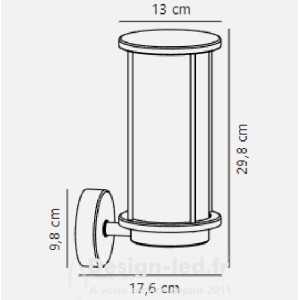 https://design-led.fr/ Linton Applique murale Laiton E27 IP54 124,00 € 124,00 € 2218281035