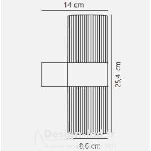 https://design-led.fr/ Kyklop Ripple Applique Murale 2 X GU10 Noir IP54 59,00 € 59,00 € 2318051003