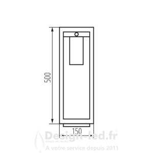 https://design-led.fr/ Luminaire extérieur & détecteur avec source remplaçable 1 x E27 VIMO 50cm brun 88,60 € 88,60 € 34987