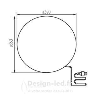 https://design-led.fr/ Luminaire extérieur imitation pierre STONO Ø 390mm1xE27 82,90 € 82,90 € 36591