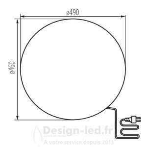 https://design-led.fr/ Luminaire extérieur imitation pierre STONO Ø 490mm1xE27 106,90 € 106,90 € 36592