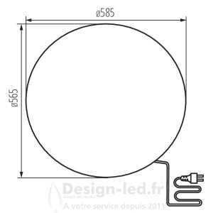 https://design-led.fr/ Luminaire extérieur imitation pierre STONO Ø 585mm1xE27 118,80 € 118,80 € 36593