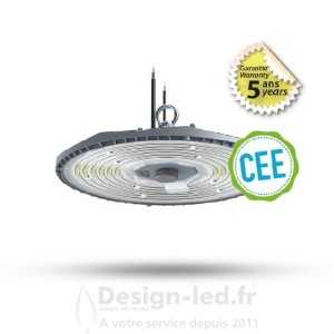 HIGH BAY LED LUNAR Dimmable 1-10V 200W 5000K IP65 - Garantie 5 ans
