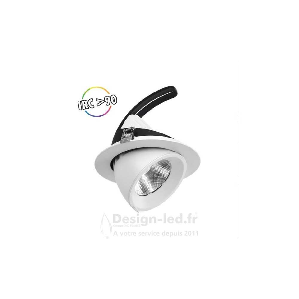 https://design-led.fr/ Spot LED Escargot BOUTICA Rond Inclinable et Orientable 20W 4000K IRC90 97,50 € 97,50 € 76720
