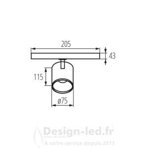 https://design-led.fr/ Projecteur pour montage sur rail ACORD blanc 18W 4000K 60,20 € 60,20 € 33132