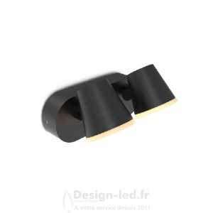 https://design-led.fr/ Applique Murale CAMELIA Double Orientable LED Noir & Détecteur IR 20W 3000K IP54 165,00 € 165,00 € ...