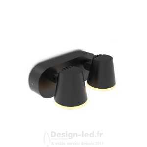 https://design-led.fr/ Applique Murale CAMELIA Double Orientable LED Noir & Détecteur IR 20W 3000K IP54 165,00 € 165,00 € ...