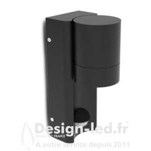 https://design-led.fr/ Applique Murale EDEN Cylindrique Noir & Détecteur IR GU10 IP44 68,80 € 68,80 € 100943