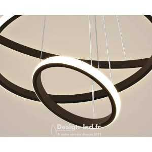 https://design-led.fr/ Lampe Suspendue noir 3 anneaux 36w CTT 87,60 € 87,60 € A2618