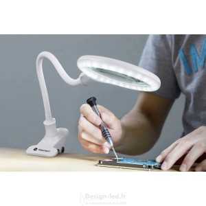 https://design-led.fr/ Lampe loupe LED Grossissement: 1.75 x blanc 4-8W 6500K 60,40 € 60,40 € 3058891