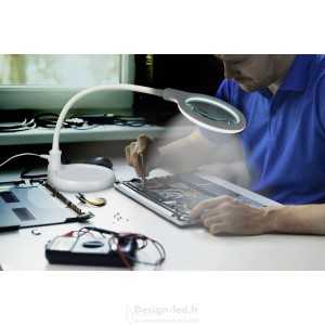 https://design-led.fr/ Lampe loupe LED Grossissement: 1.75 x blanc 4-8W 6500K 60,40 € 60,40 € 3058891