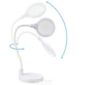 https://design-led.fr/ Lampe loupe LED Grossissement: 1.75 x blanc 4-8W 6500K 60,40 € 60,40 € 3058891