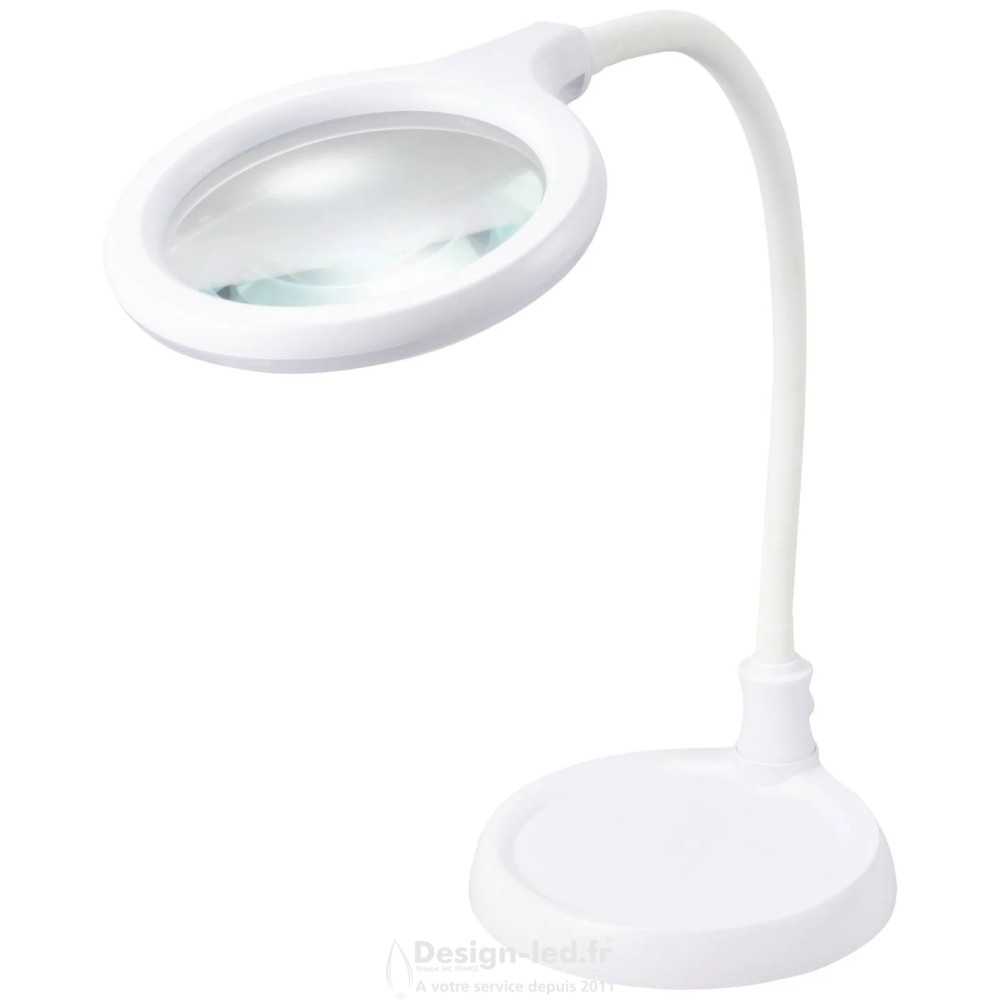 https://design-led.fr/ Lampe loupe LED Grossissement: 1.75 x blanc 4-8W 6500K 60,40 € 60,40 € 3058891