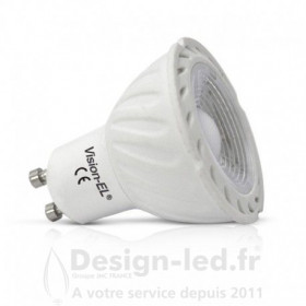 LEDart Ampoule GU10 LED 5W angle faisceau étroit 2° CREE / 85-256 V.  50/60Hz (2700K Blanc très chaud) : : Luminaires et Éclairage