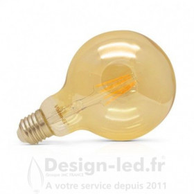 Ampoule LED Golden E27 G95 Filament 8W 2700K